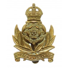 Intelligence Corps Cap Badge - King's Crown