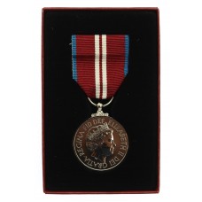 2012 Queen Elizabeth II Diamond Jubilee Medal in Box of Issue