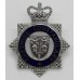 Cheshire Constabulary Senior Officer's Enamelled Cap Badge - Queen's Crown