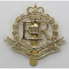 Royal Military Police (R.M.P.) Anodised (Staybrite) Cap Badge - Queen's Crown