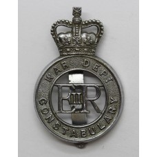 War Department Constabulary Cap Badge - Queen's Crown