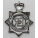 Gloucestershire Constabulary Senior Officer's Enamelled Cap Badge - Queen's Crown