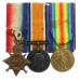 WW1 1914-15 Star Medal Trio - Pte. W. Deakin, 9th Bn. Manchester Regiment
