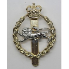 King's Own Royal Border Regiment Anodised (Staybrite) Cap Badge -