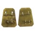 Pair of Irish Guards Anodised (Staybrite) Shoulder Titles