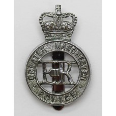 Greater Manchester Police Cap Badge - Queen's Crown