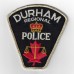 Canadian Durham Regional Police Cloth Patch