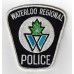 Canadian Waterloo Regional Police Cloth Patch