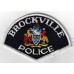Canadian Brockville Police Cloth Patch