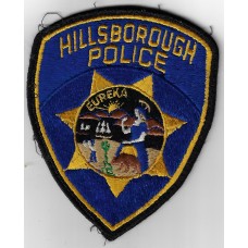 United States Hillsborough Police Cloth Patch