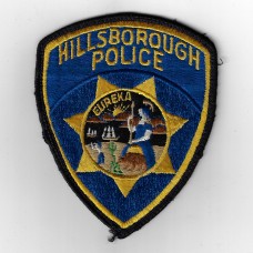 United States Hillsborough Police Cloth Patch