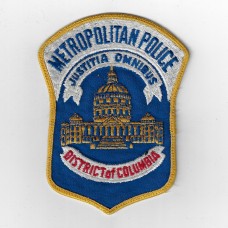 United States District of Columbia Metropolitan Police Cloth Patch