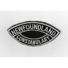 Canadian Newfoundland Constabulary Cloth Patch