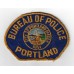 United States Portland Bureau of Police Cloth Patch