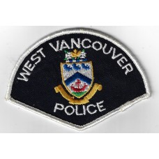 Canadian West Vancouver Police Cloth Patch