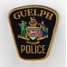 Candian Guelph Police Cloth Patch