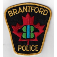 Canadian Brantford Police Cloth Patch