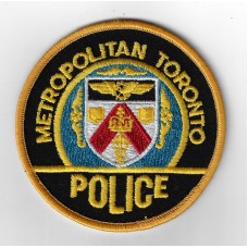 Canadian Toronto Metropolitan Police Cloth Patch