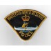 Canadian Whitefish River Reserve Police Cloth Patch