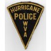 United States Hurricane WV Police Cloth Patch