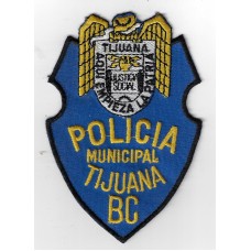 Mexican Policia Municipal Tijuana Cloth Patch
