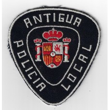 Antigua Policia Local Cloth Patch