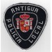 Antigua Policia Local Cloth Patch