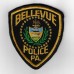 United States Bellevue Police Pittsburgh PA. Cloth Patch