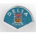 United States Delta Police Cloth Patch