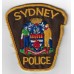 Canadian Sydney Police Cloth Patch
