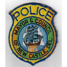 United States Mayor & Council of New Castle, Del Police Cloth Patch