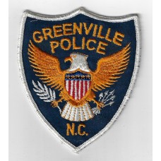 United States Greenville Police N.C. Cloth Patch