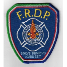 F.R.D.P Fire Rescue Development Program Cloth Patch