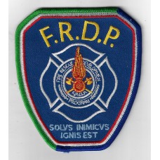 F.R.D.P Fire Rescue Development Program Cloth Patch