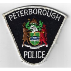 Canadian Peterborough Police Cloth Patch