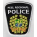 Canadian Peel Regional Police Cloth Patch