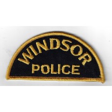 Canadian Windsor Police Cloth Patch