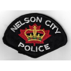 Canadian Nelson City Police Cloth Patch