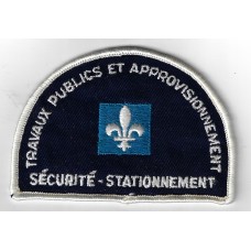 Canadian Travaux Publics Et Approvisionnement Securite Stationnem