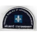 Canadian Travaux Publics Et Approvisionnement Securite Stationnement Cloth Patch