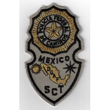 Mexico Policia Federal De Caminos PGAF SCT Cloth Patch