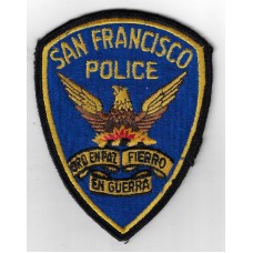 United States San Francisco Police Cloth Patch