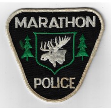 Canadian Marathon Police Cloth Patch