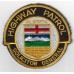 Canadian Alberta Solicitor General Highway Patrol Cloth Patch