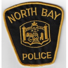 Canadian North Bay Police Cloth Patch