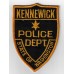United States Kennewick State of Washington Police Department Cloth Patch