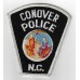 United States Conover N.C. Police Cloth Patch