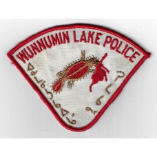 Canadian Wunnumin Lake Police Cloth Patch