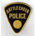 United States Battle Creek Police Cloth Patch