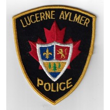 Canadian Lucerne Aylmer Police Cloth Patch